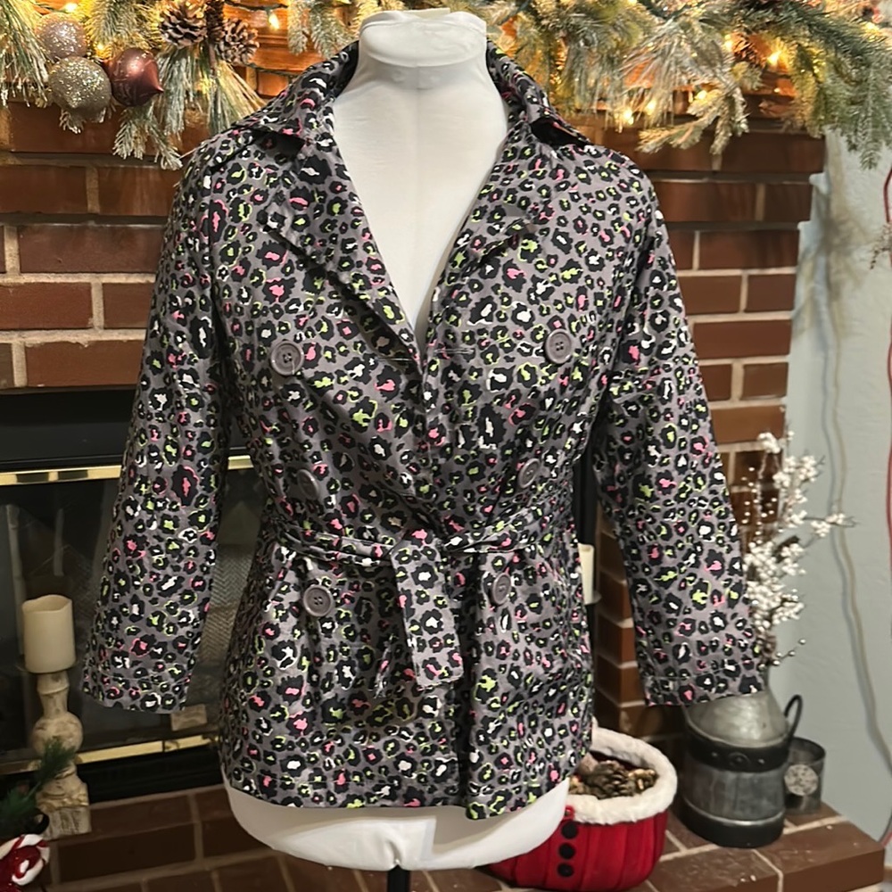 Pink platinum raincoat for girls